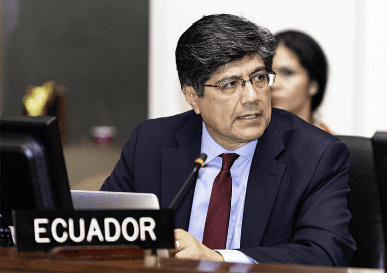 OAS approves declaration on defense of democracy in Ecuador