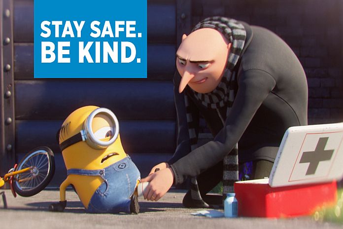 WHO – Minions and Gru show how people can stay safe from COVID-19