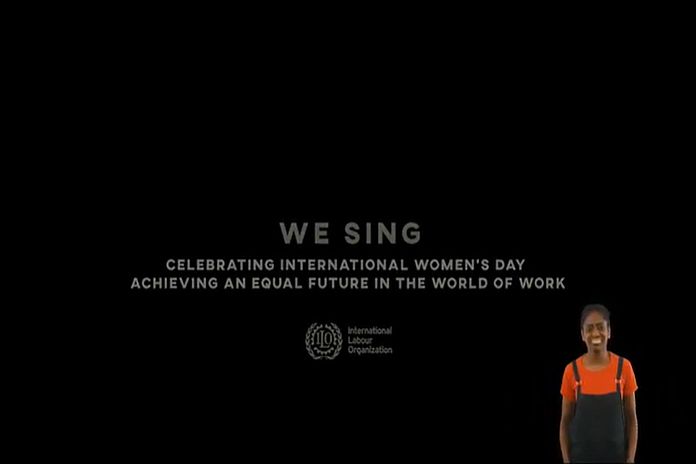 “We Sing” for a better future of work for all women and men