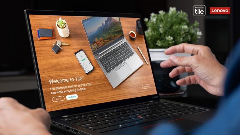 Tile and Lenovo cllaborate to make the New ThinkPad X1 Laptops findable