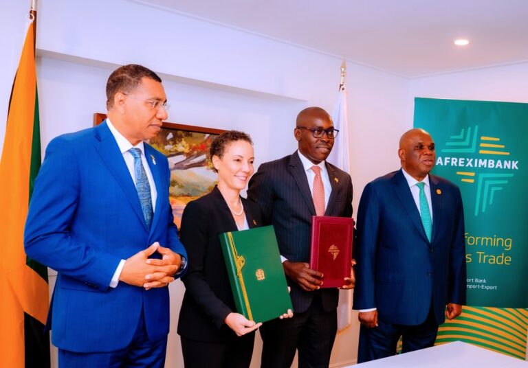 Jamaica accedes to Afreximbank, strengthening ties to Global Africa