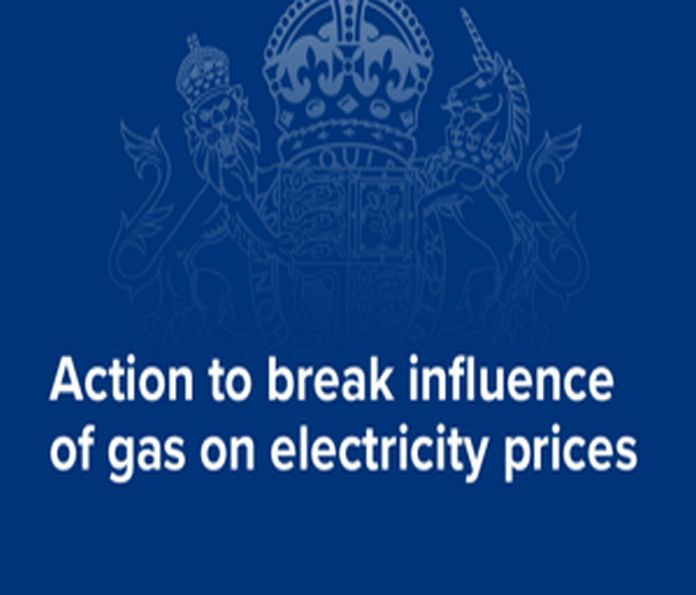 UK decisive action to break influence of gas on electricity prices