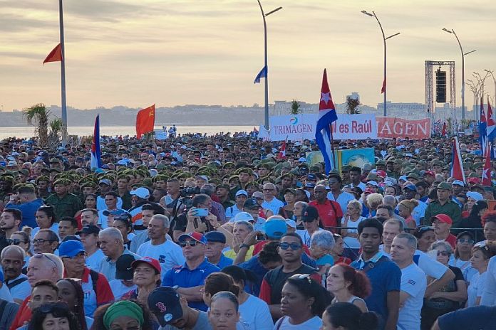 Cubans demonstrate in support of Raúl Castro – Russia reaffirms full solidarity with Cuba