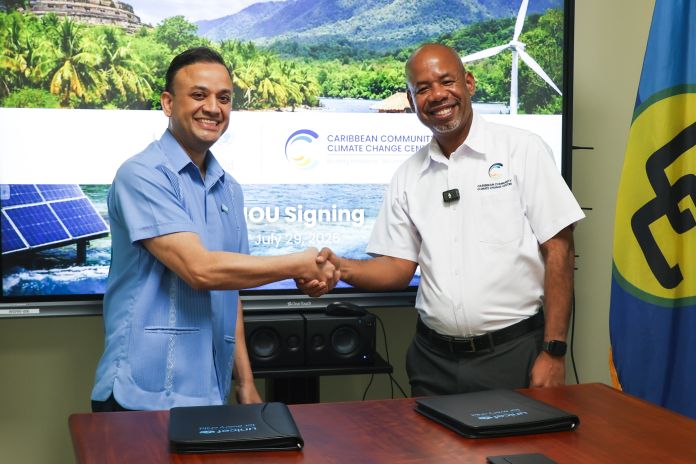 UNICEF – Caribbean Community Climate Change Centre strengthen partnership to advance Child-Centered Climate Action across the Caribbean