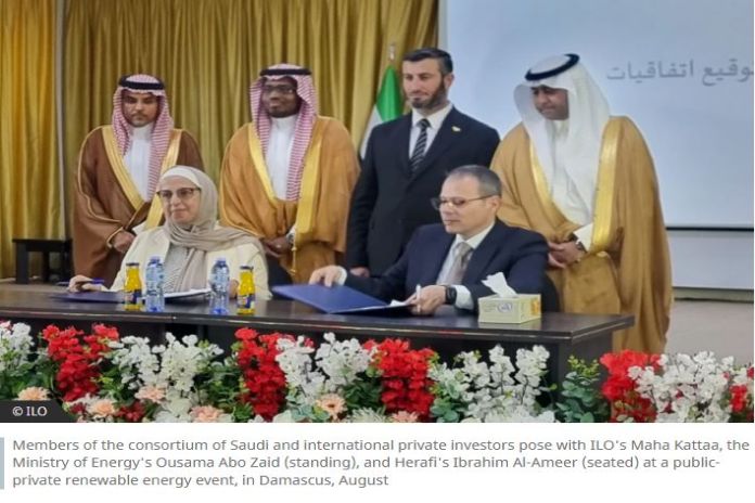 ILO supports Syria’s shift to a greener economy through skills, partnerships and policy dialogue