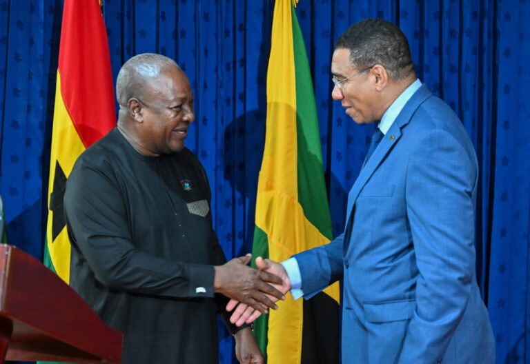Jamaica – Ghana to expand bilateral cooperation